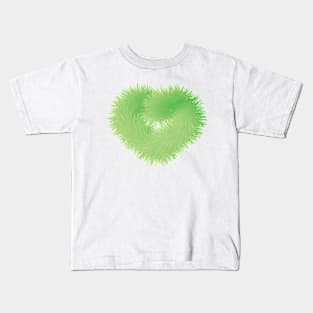 Green Fur Love Kids T-Shirt